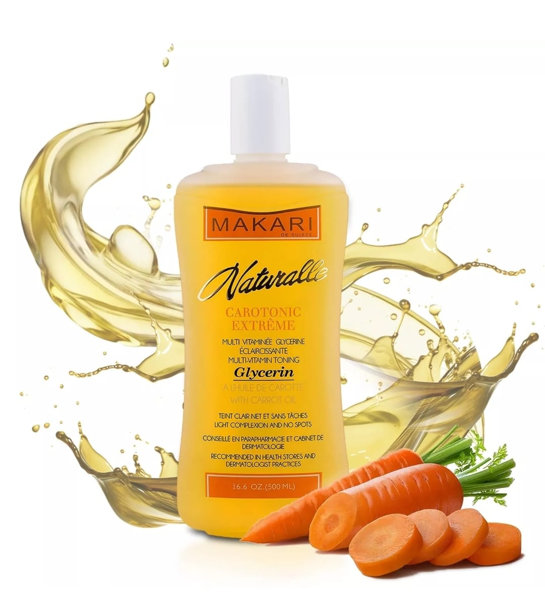 Makari Naturalle Carotonic Extreme BODY GLYCERIN 16,6 Oz – Hydrate et illumine