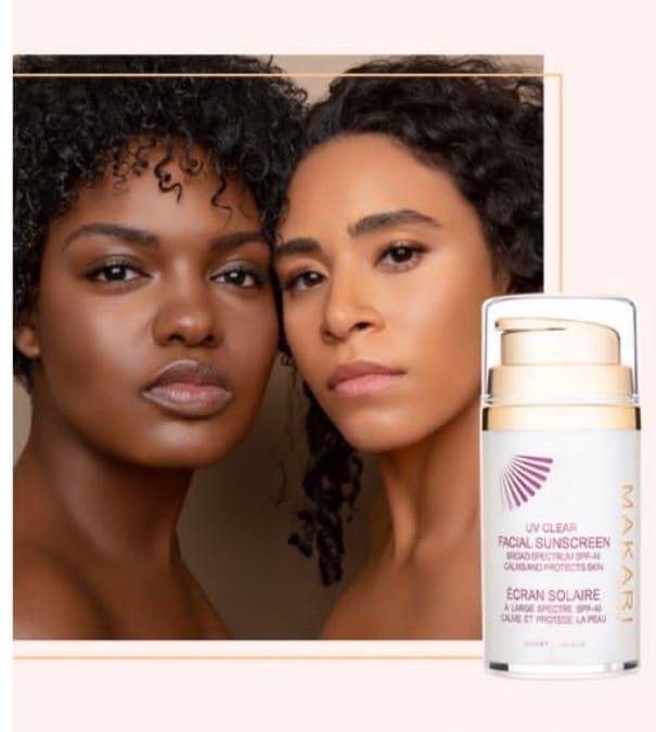 Crème solaire visage Makari UV Clear SPF 46