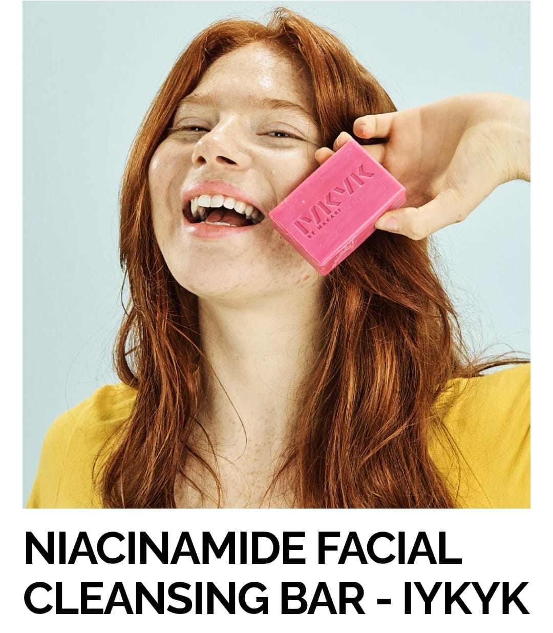NIACINAMIDE FACIAL CLEANSING BAR - IYKYK