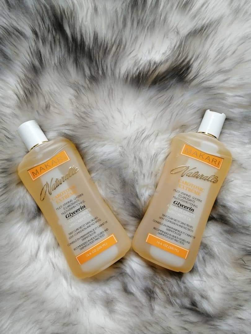 Makari Naturalle Carotonic Extreme BODY GLYCERIN 16,6 Oz – Hydrate et illumine Coffret cadeau 2 pièces