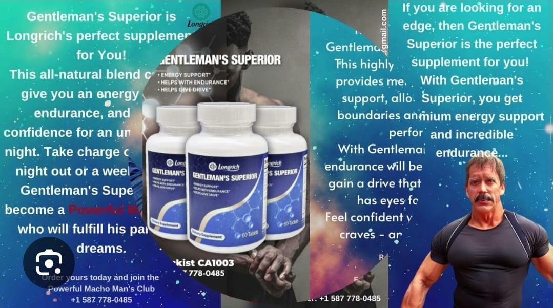 Longrich Gentleman’s Superior /Libao / Leo power capsules (Male) 60 Tablets