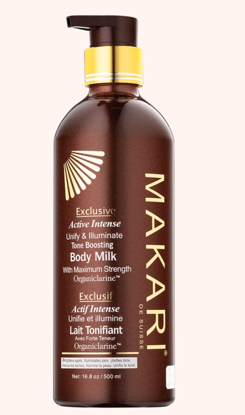 Lait corporel tonifiant exclusif Makari