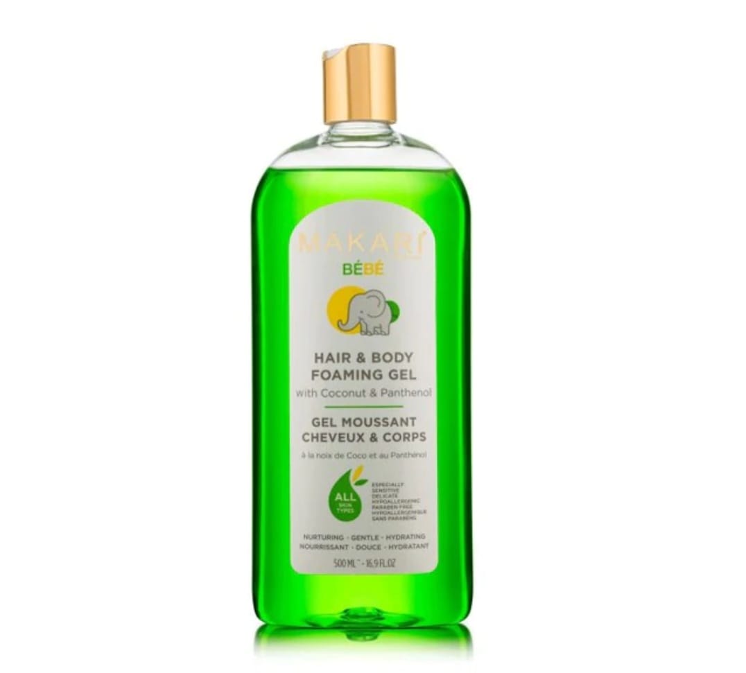 Gel moussant pour cheveux et corps Makari Baby