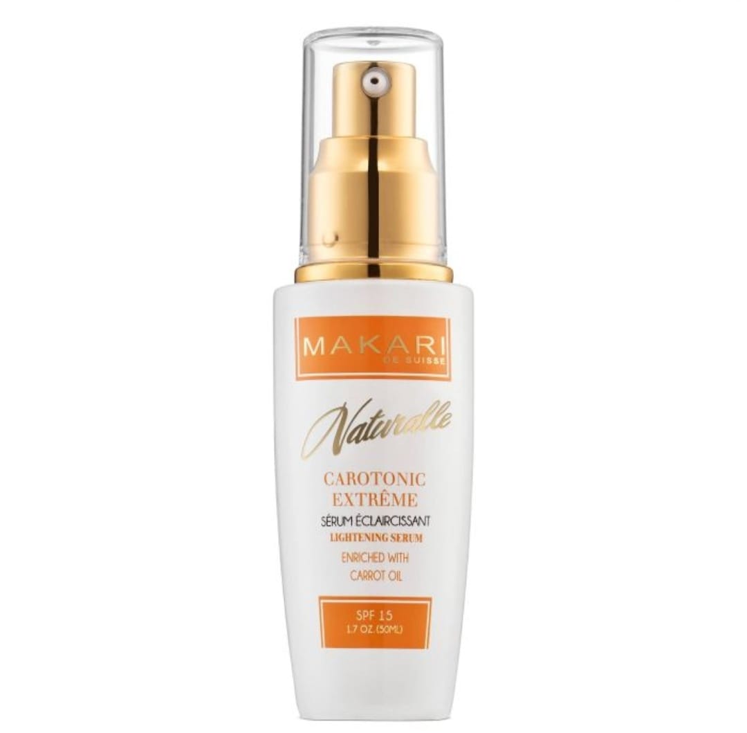 Sérum éclaircissant extrême pour la peau Makari Naturalle Carotonic 1,7 oz – Sérum tonifiant