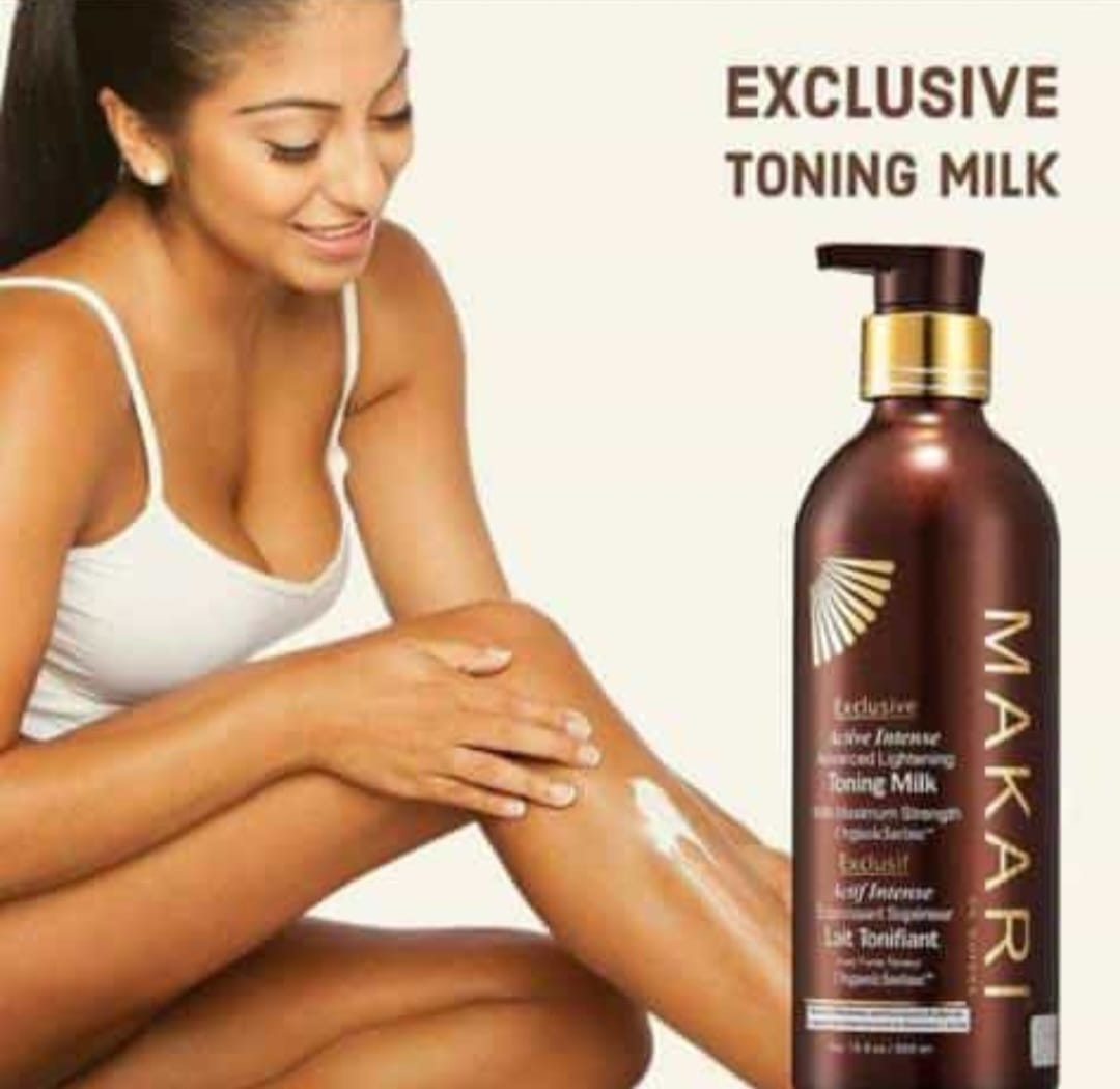 Lait corporel tonifiant exclusif Makari