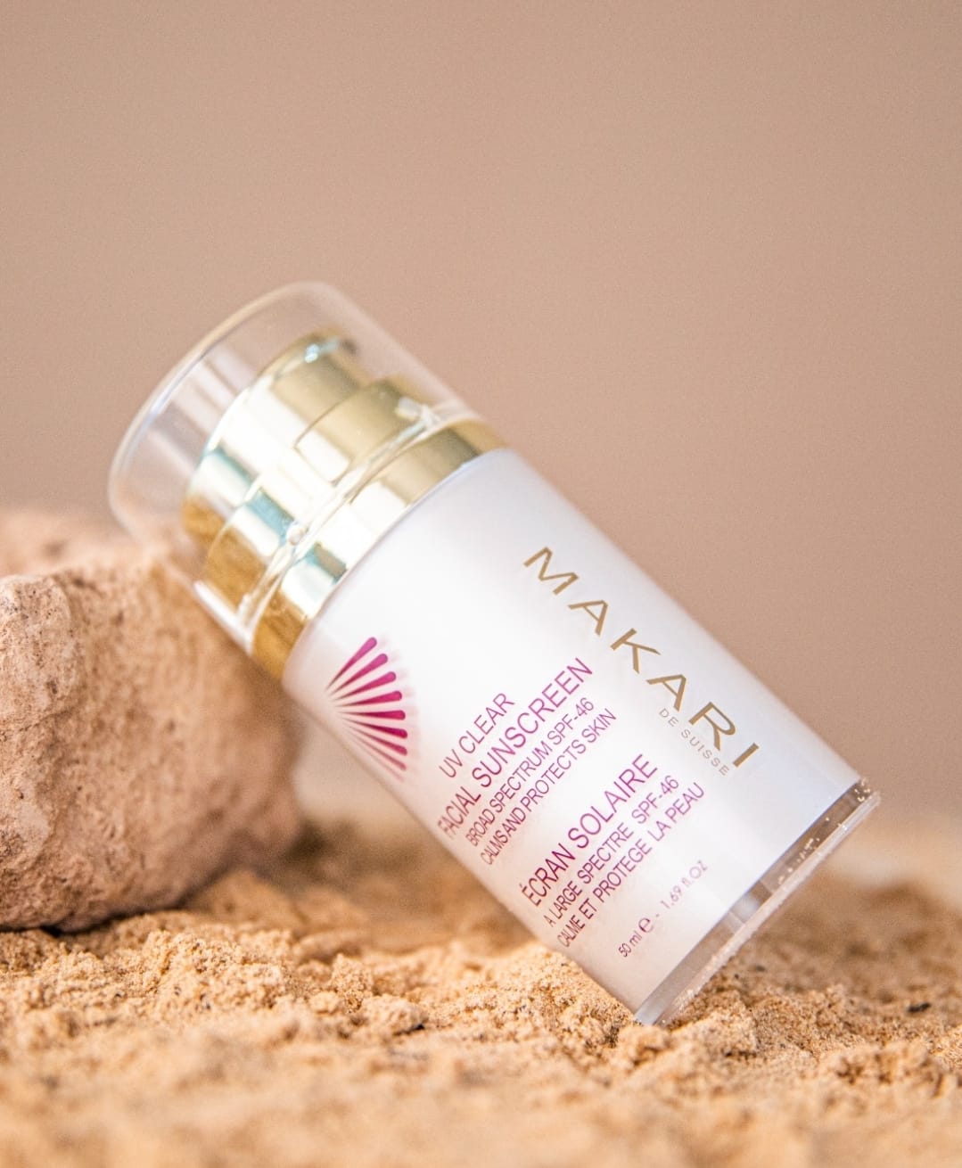 Crème solaire visage Makari UV Clear SPF 46