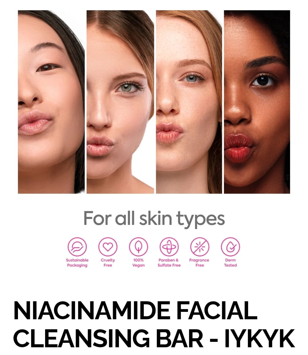 NIACINAMIDE FACIAL CLEANSING BAR - IYKYK
