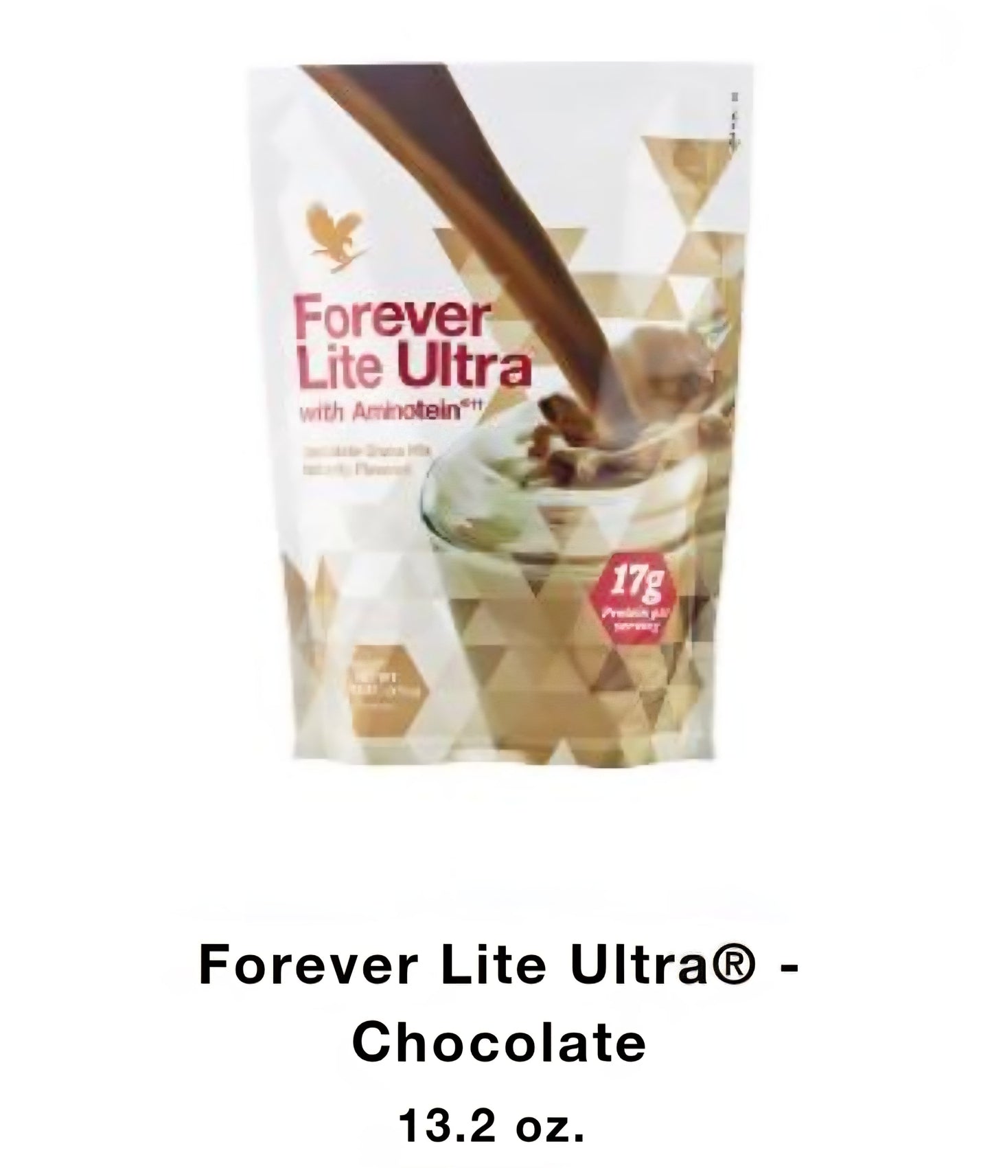 Forever Living - Lite Ultra Chocolate Protein Shake Mix with Aminotein, Low...
