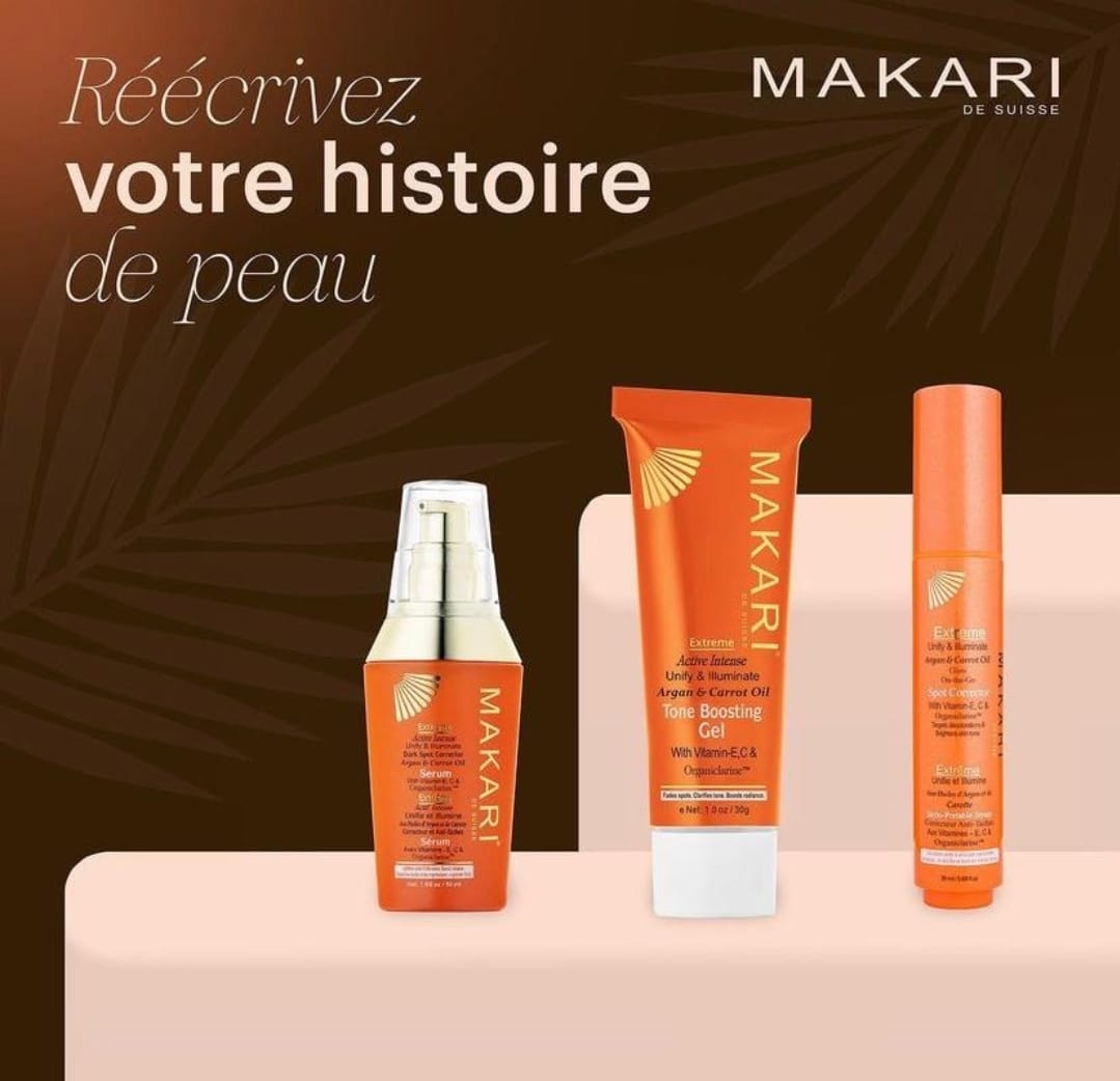 Coffret cadeau Makari Extreme Carotte & Huile d'Argan Tonifiant pour la Peau