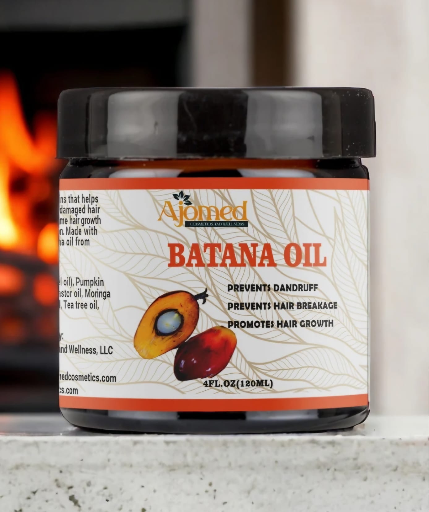 BATANA Oil Hair Growth butter- Organic, Handmade natural hair butter , leave in oil condioner-4oz