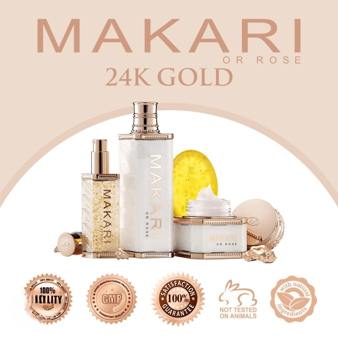 Savon éclaircissant Makari 24k Rose Gold - 5oz