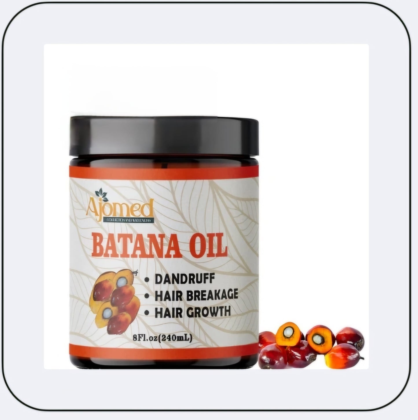 BATANA Oil Hair Growth Butter 8oz - Handmade Hair growth oil, Leave-in Treatment for All Hair Types