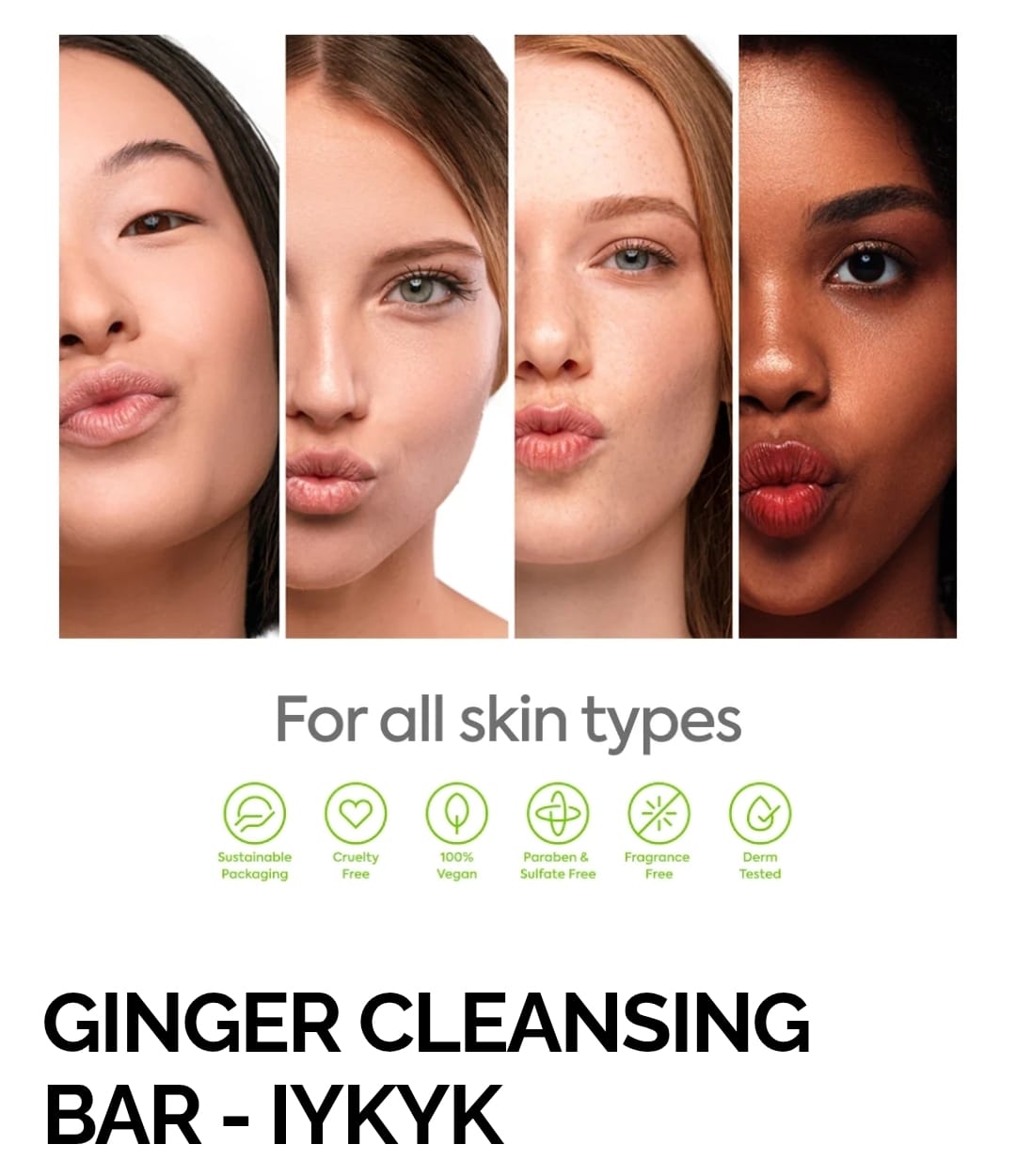 GINGER CLEANSING BAR - IYKYK