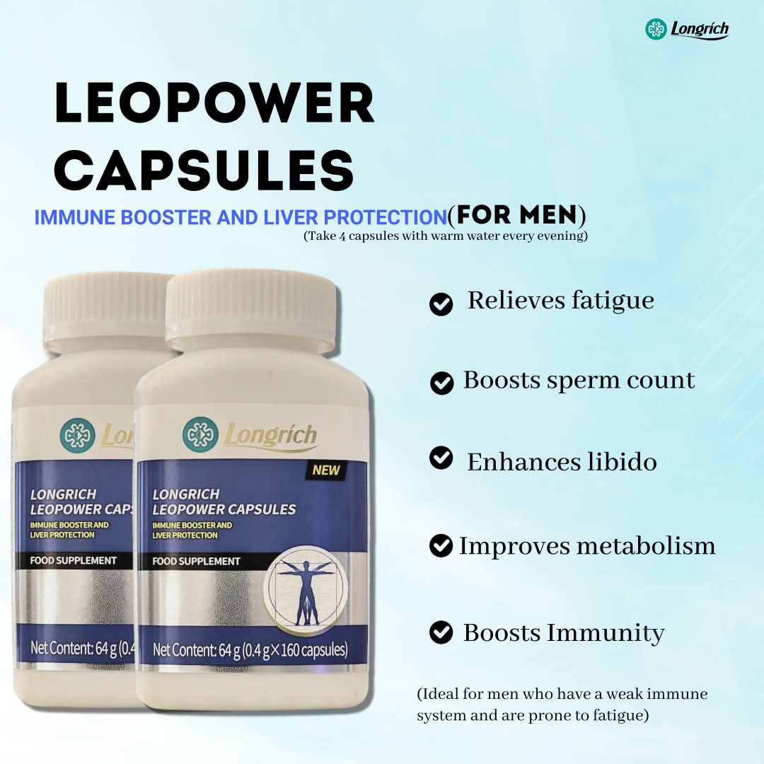 Longrich Leopower (LIBAO – FERTILITE MASCULINE (160 Capsules)