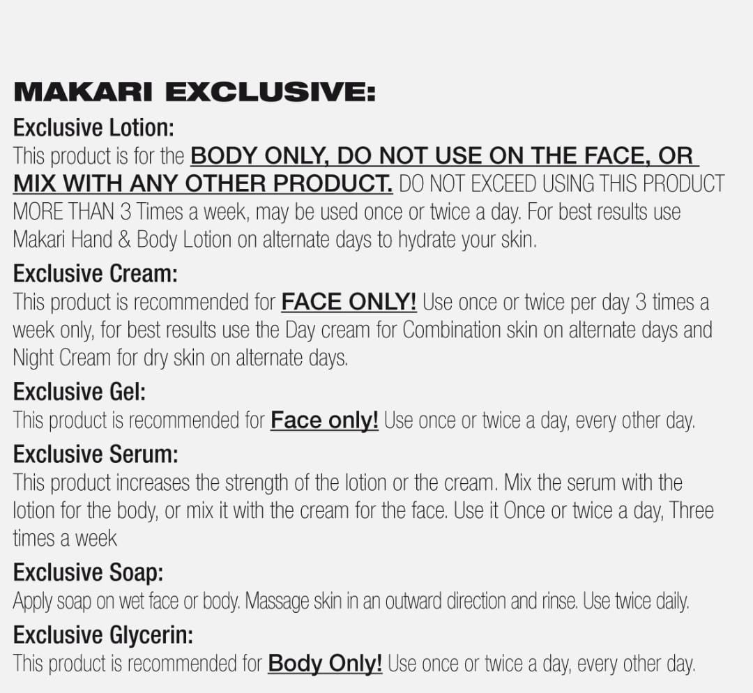 Lotion corporelle éclaircissante intense Makari Naturalle 17,6 oz