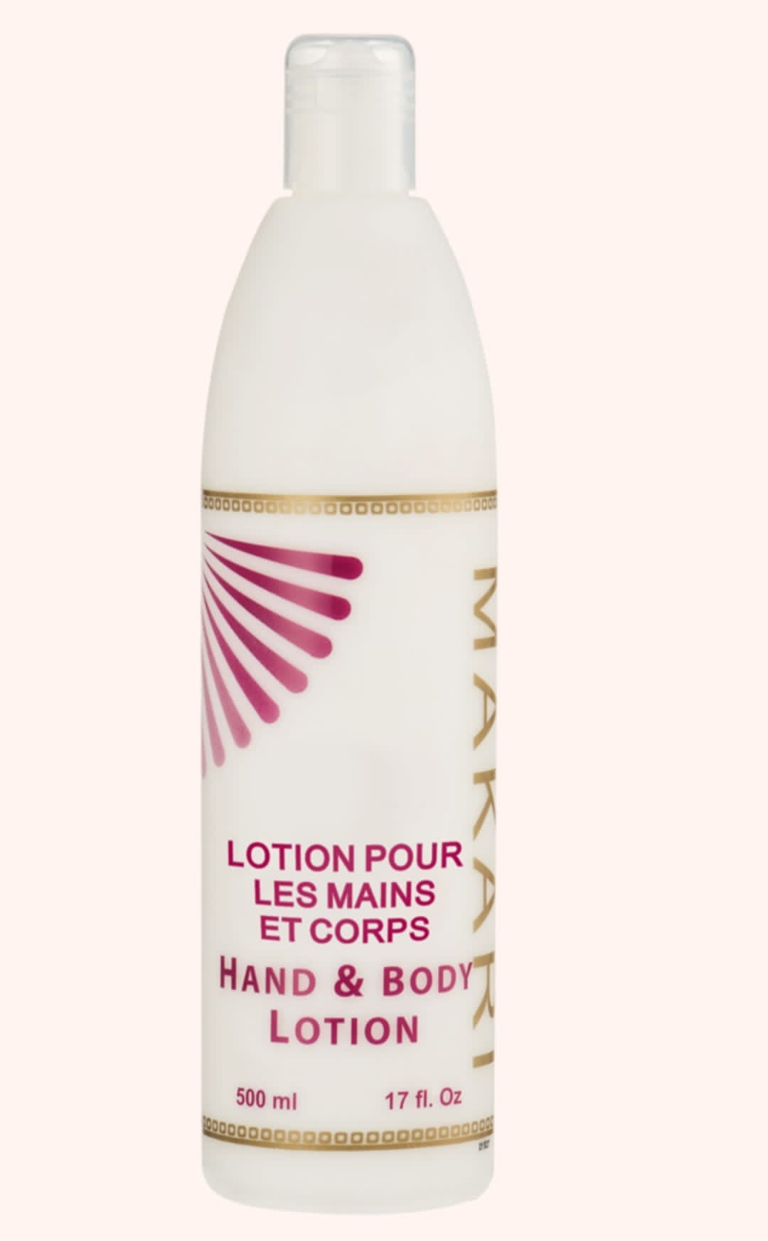 Lotion pour les mains et le corps Makari Classic Voile de Corps 17 fl.oz – Hydratation en profondeur