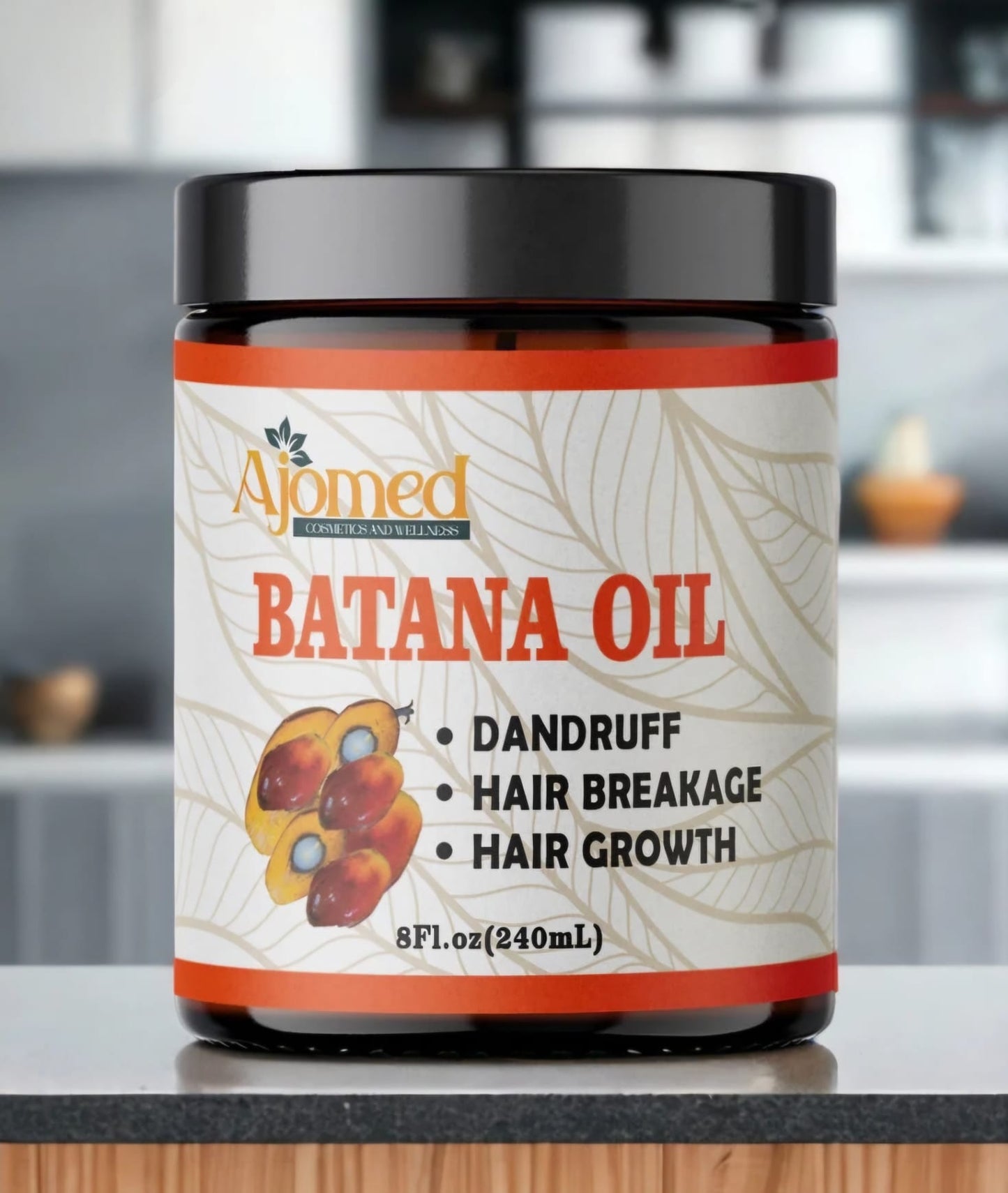 BATANA Oil Hair Growth Butter 8oz - Handmade Hair growth oil, Leave-in Treatment for All Hair Types