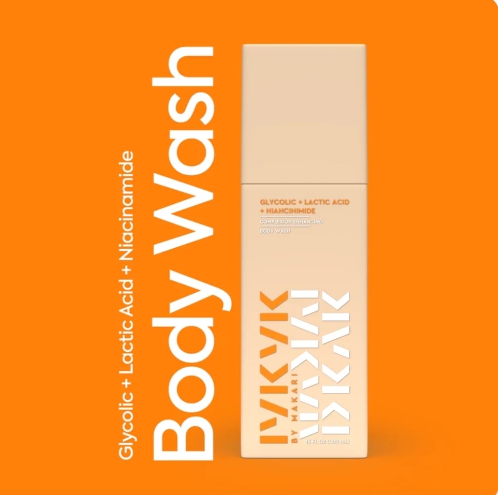GLYCOLIC + LACTIC ACID + NIACINAMIDE BODY WASH - IYKYK