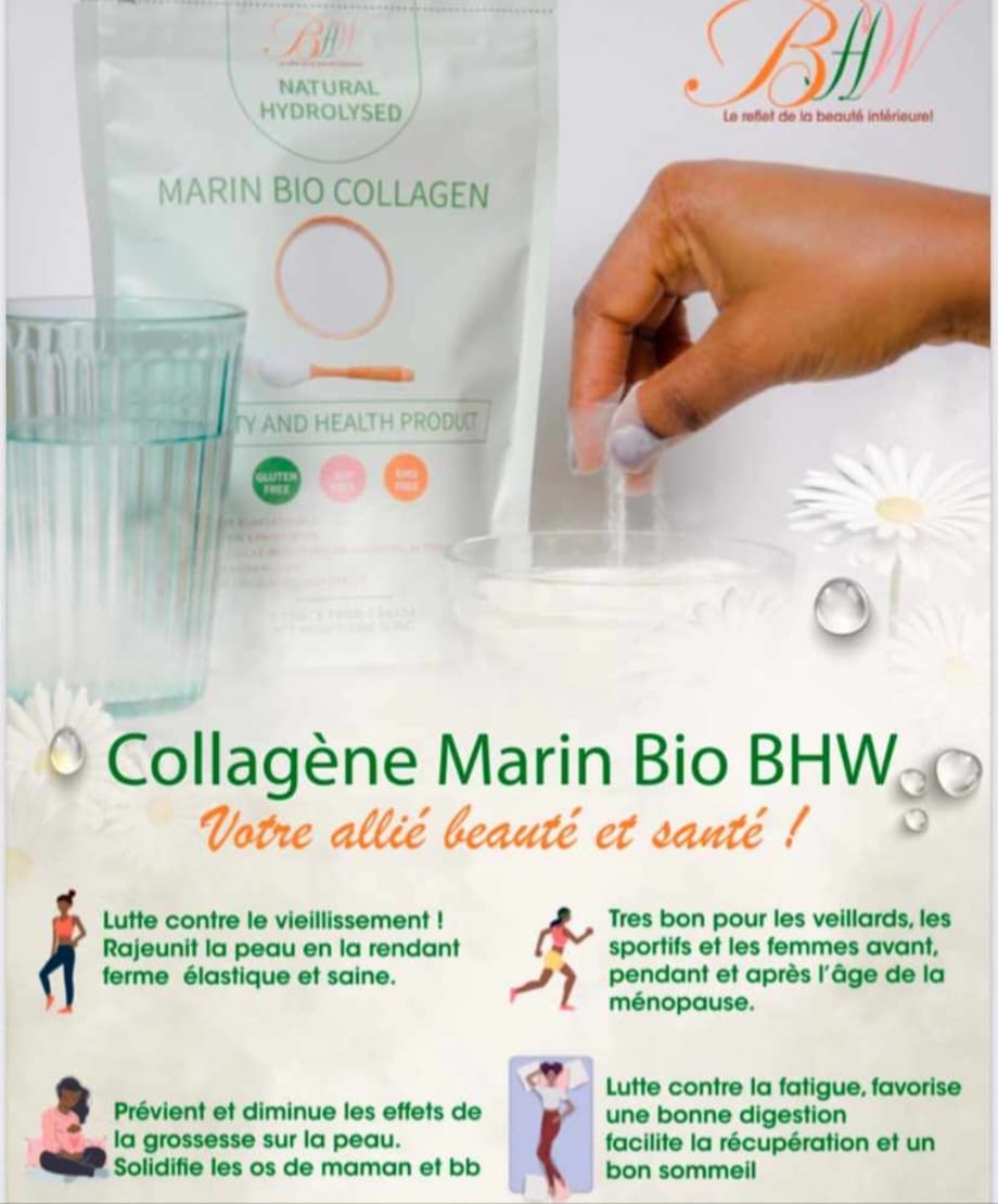 COLLAGÉNE MARINE Bio NATUREL HYDROLYSÉ