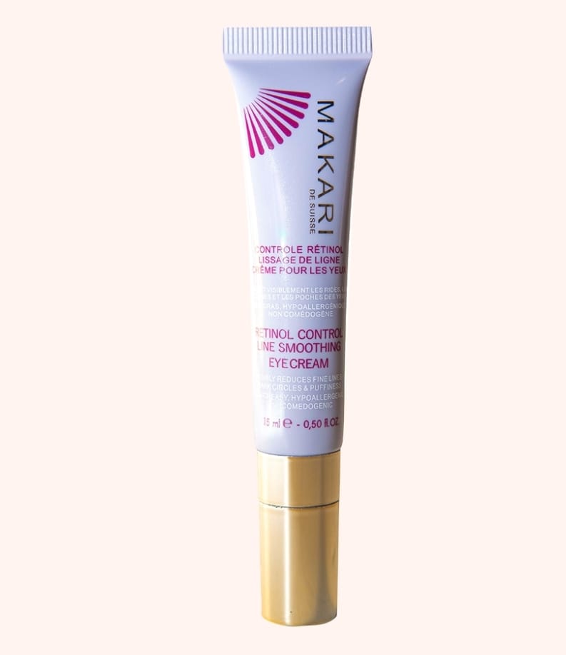 MAKARI Retinol Eye Cream - Collagen Boosting Formula for Fine Lines & Wrinkles | Rice Water, Soybean Seed Oil, Vitamin E | Reduce Puffiness, Firm Skin