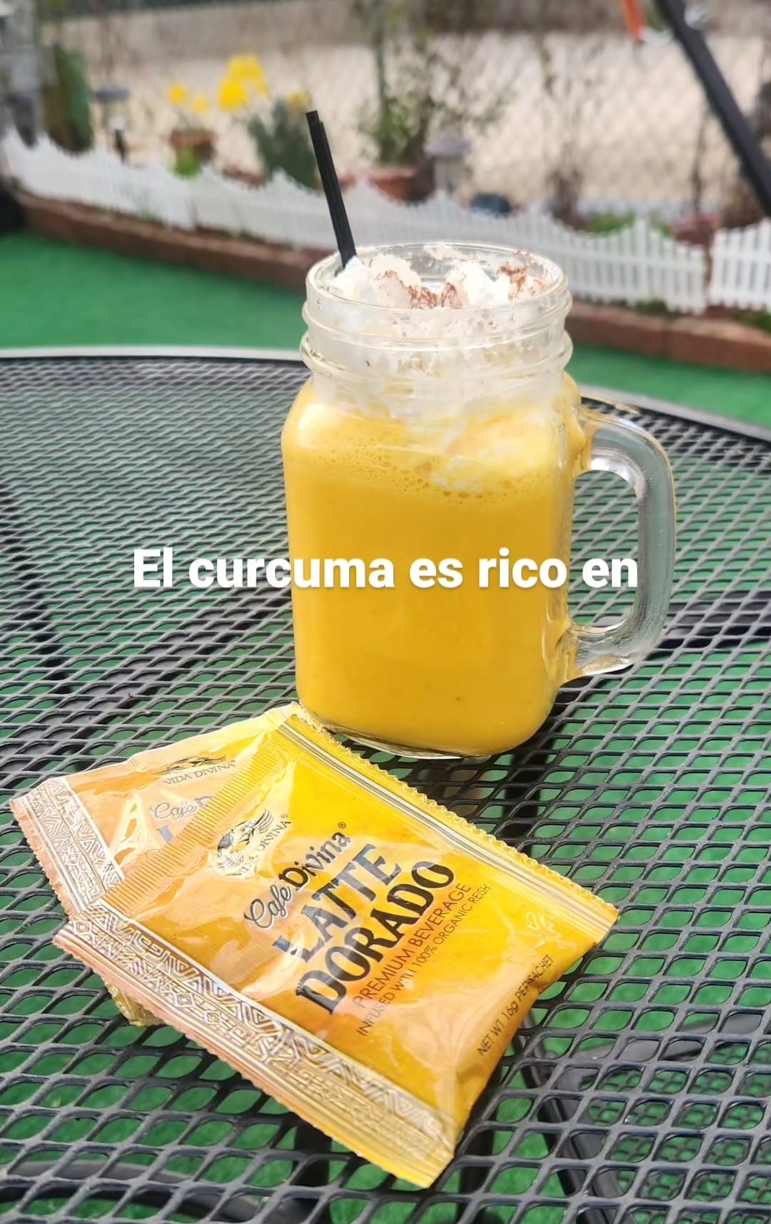 Coffee Dorado Latte cúrcuma - sabor latino