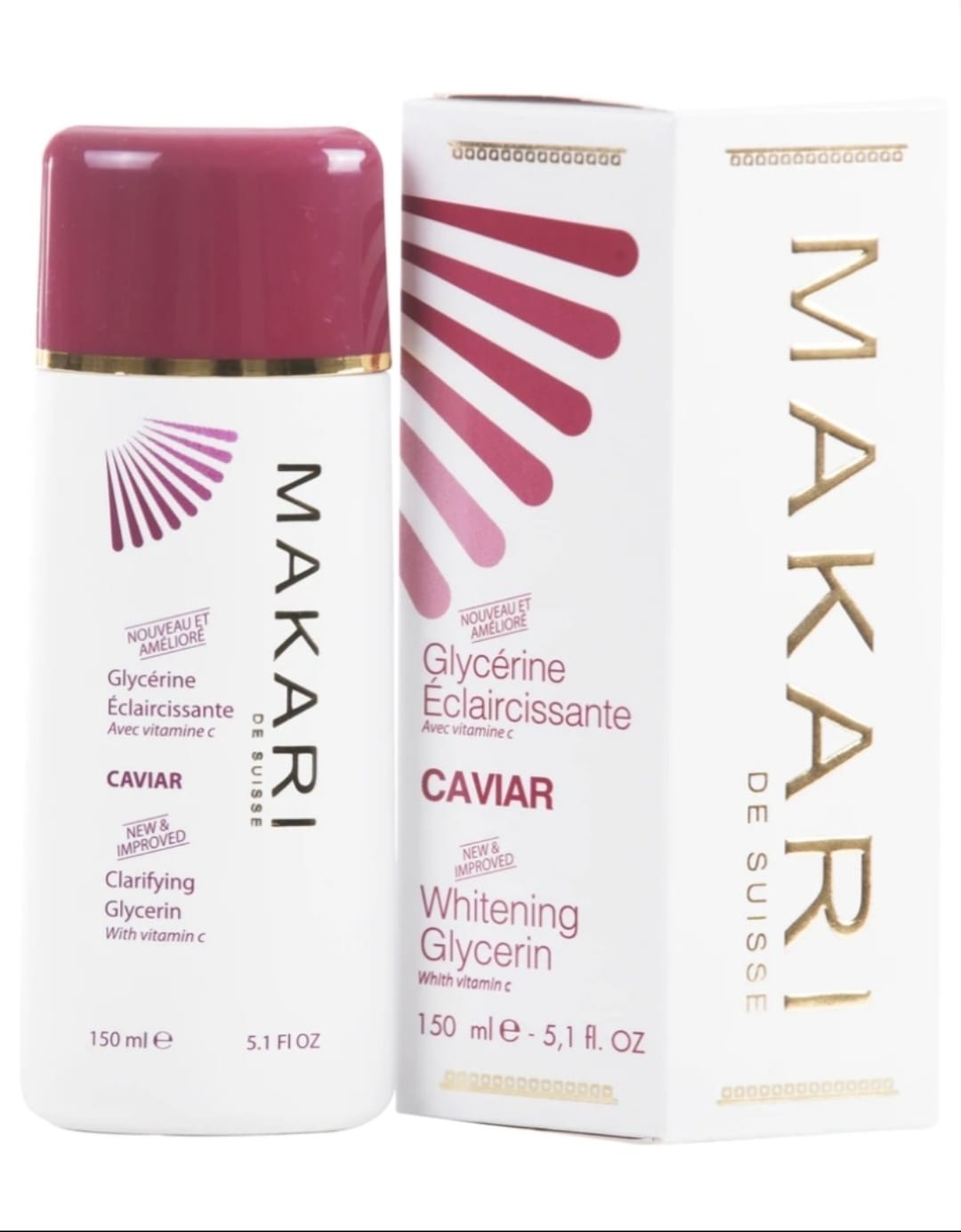 Makari Caviar Glycérine clarifiante lumineuse