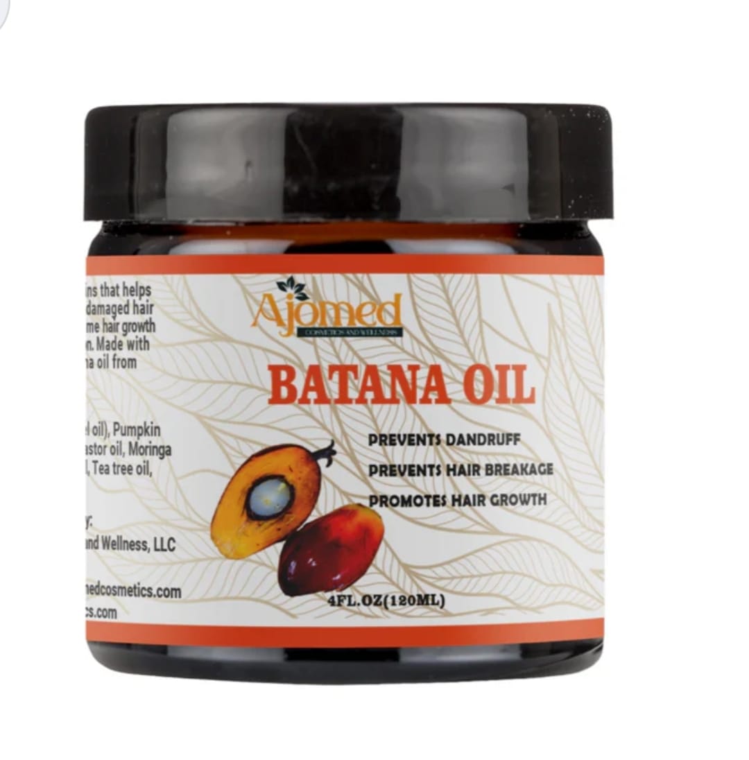 BATANA Oil Hair Growth butter- Organic, Handmade natural hair butter , leave in oil condioner-4oz