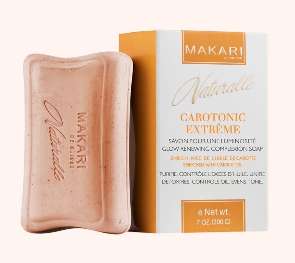 Savon éclaircissant extrême Makari Naturalle Carotonic 7oz. – Savon exfoliant