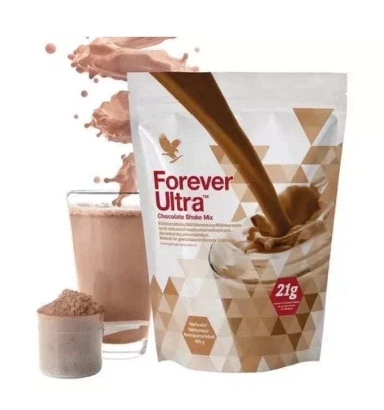 Forever Living - Lite Ultra Chocolate Protein Shake Mix with Aminotein, Low...