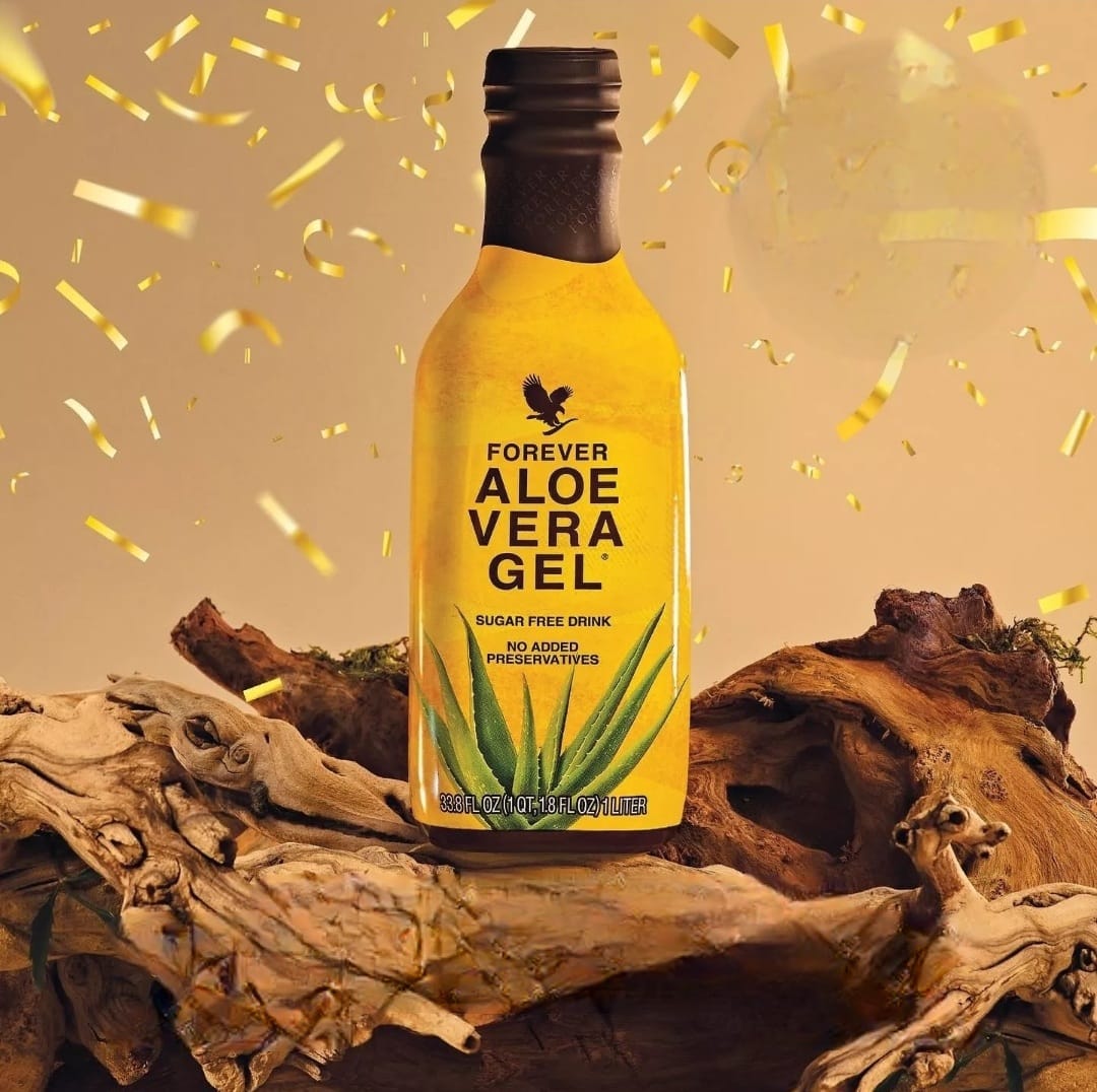 Forever Living - Aloe Vera Gel, Pure Inner Leaf Juice, 100% Sugar-Free Drink No Added Preservatives