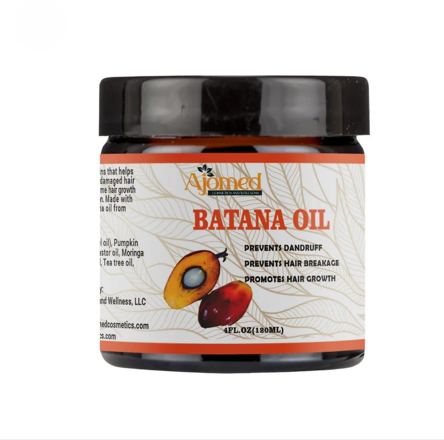BATANA Oil Hair Growth butter- Organic, Handmade natural hair butter , leave in oil condioner-4oz