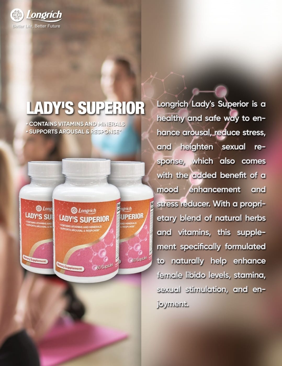 Lady’s Superior / Mengqian / Dreamy Beauty Capsules(Female)60 Tablets