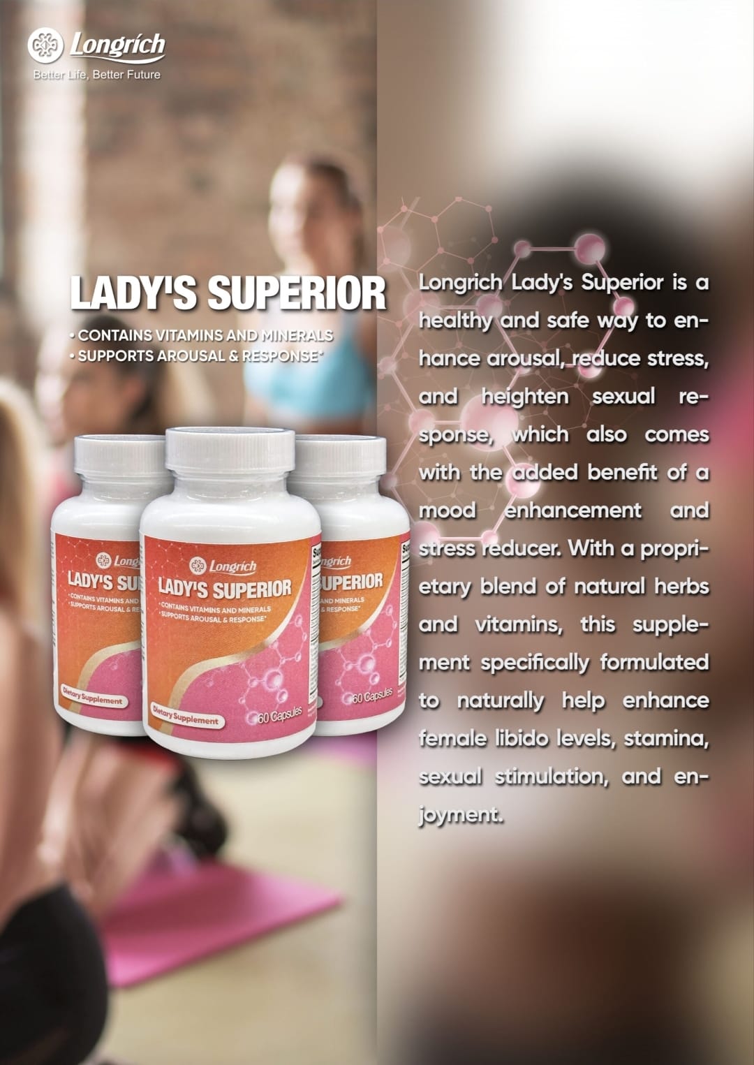 Lady’s Superior / Mengqian / Dreamy Beauty Capsules(Female)60 Tablets