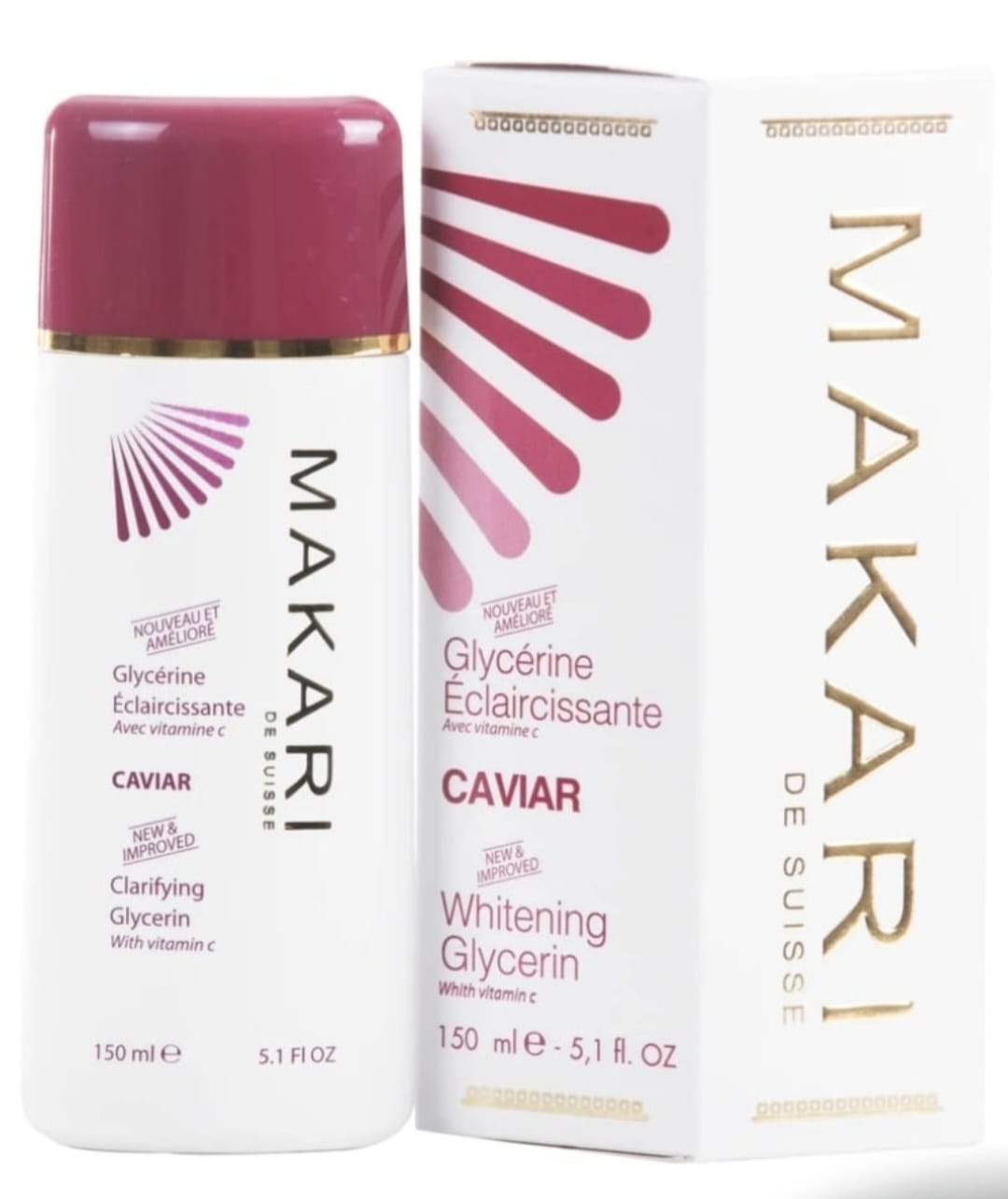 Makari Caviar Glycérine clarifiante lumineuse