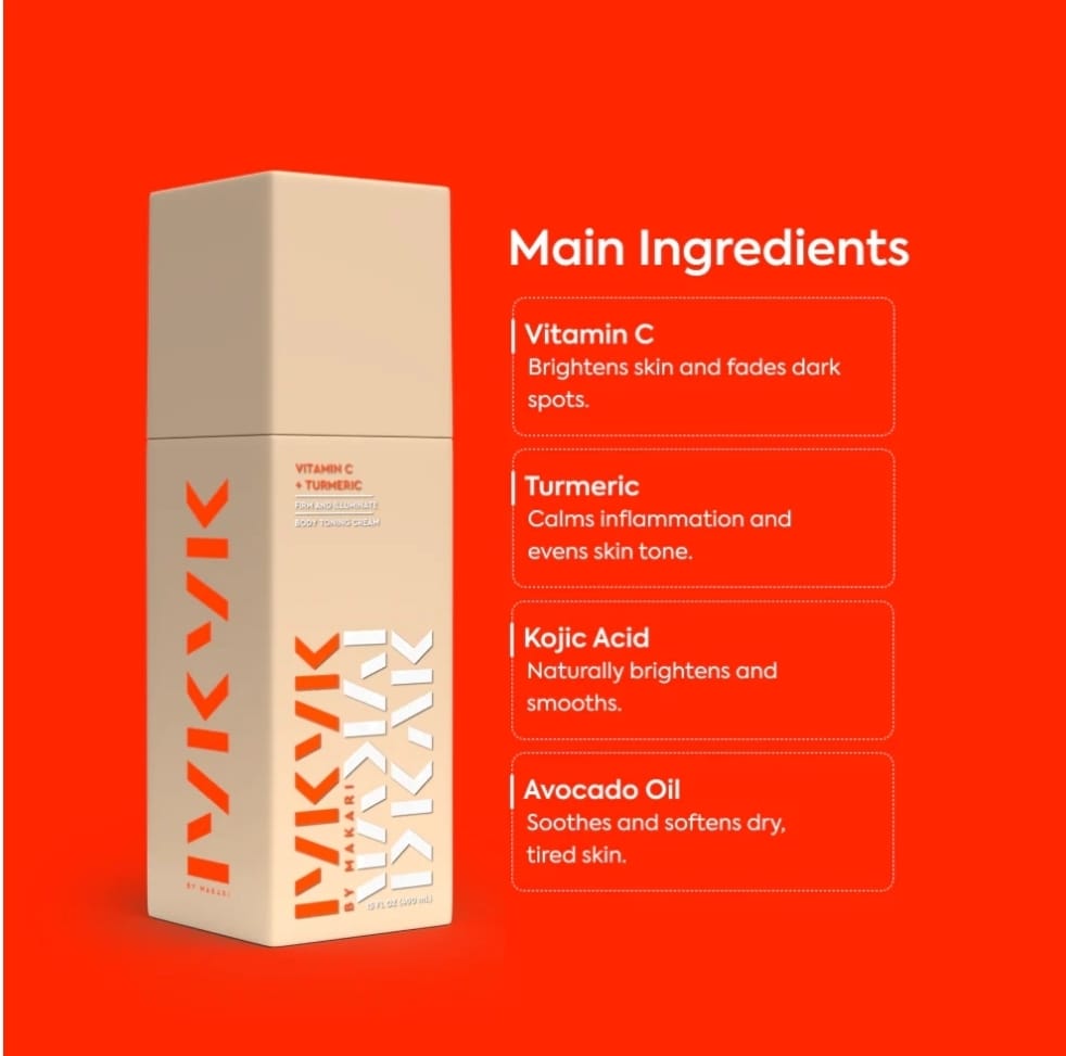 VITAMIN C + TURMERIC BODY TONING CREAM - IYKYK