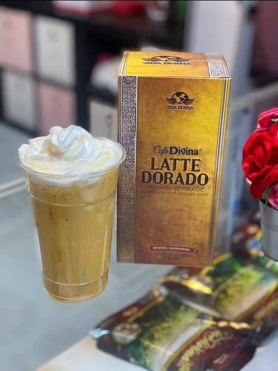Coffee Dorado Latte cúrcuma - sabor latino