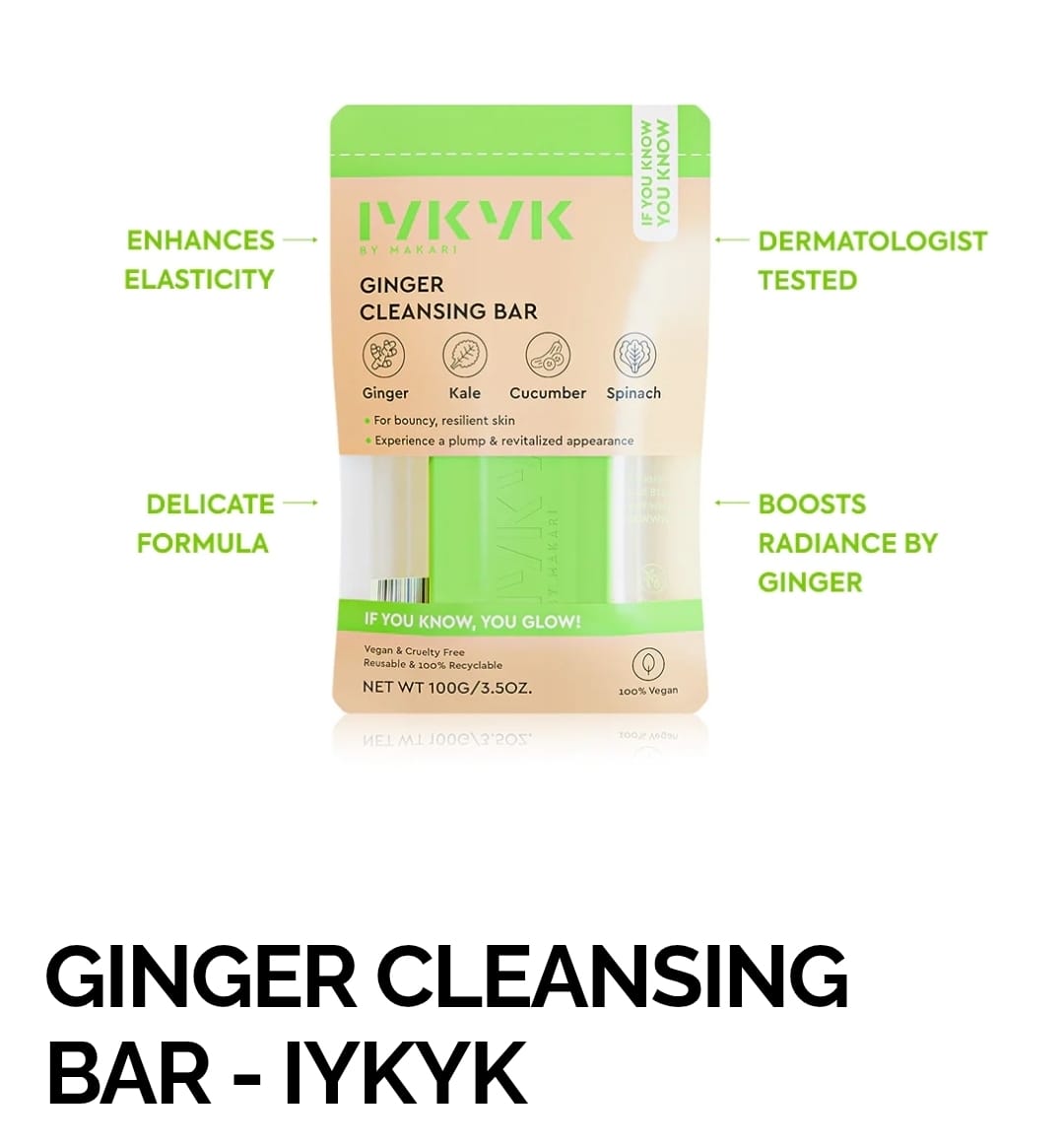 GINGER CLEANSING BAR - IYKYK