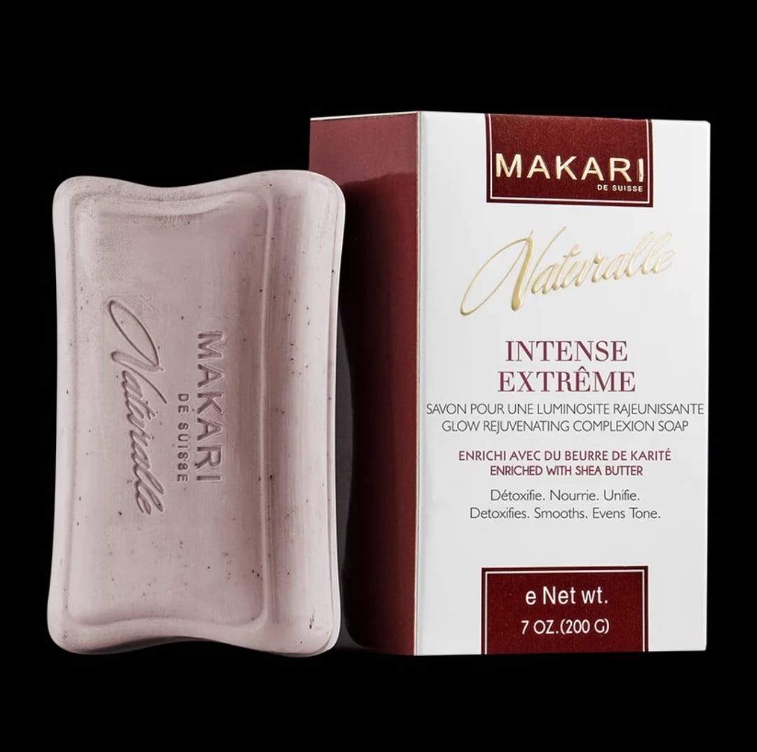 Savon éclaircissant intense Makari Naturalle 7 oz – Exfoliant purifiant
