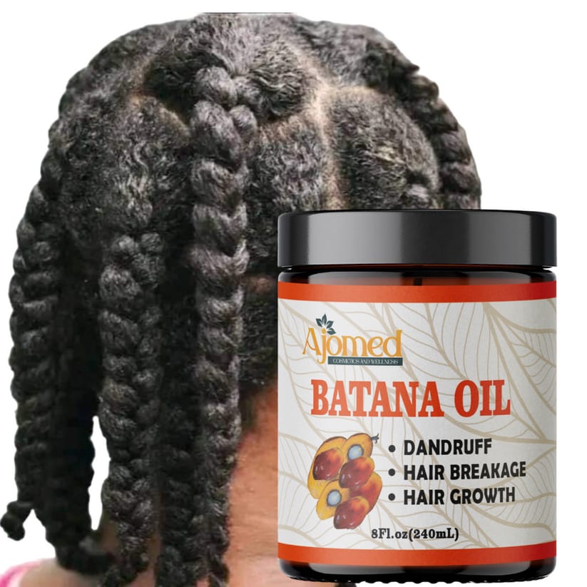 BATANA Oil Hair Growth Butter 8oz - Handmade Hair growth oil, Leave-in Treatment for All Hair Types