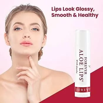 FOREVER LIVING ALOE LIPS 1 Box of -Aloe Leaf Extract Jojoba Seed Oil Beeswax