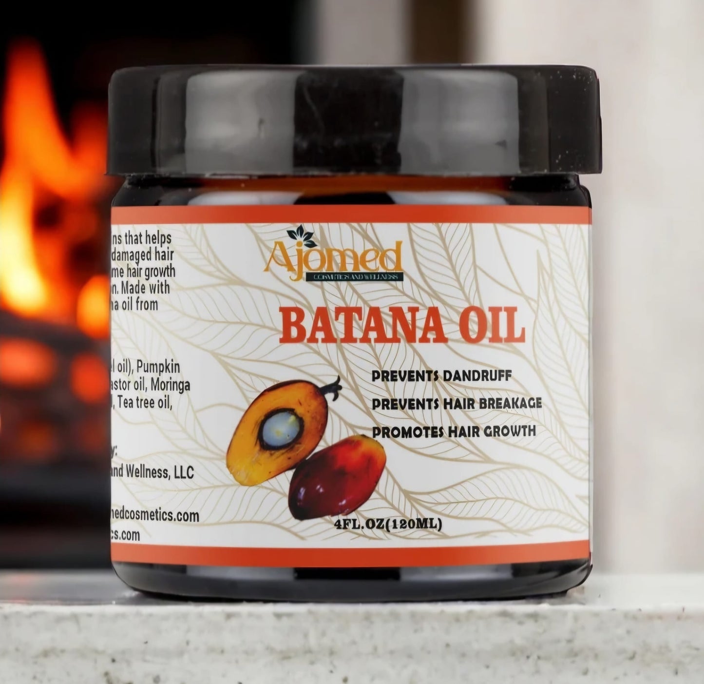 BATANA Oil Hair Growth butter- Organic, Handmade natural hair butter , leave in oil condioner-4oz