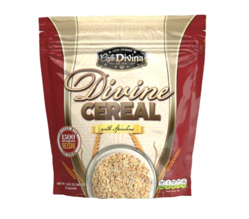 VIDA DIVINA DIVINE CEREAL With Spirulina Net Wt 30g/ Sachet