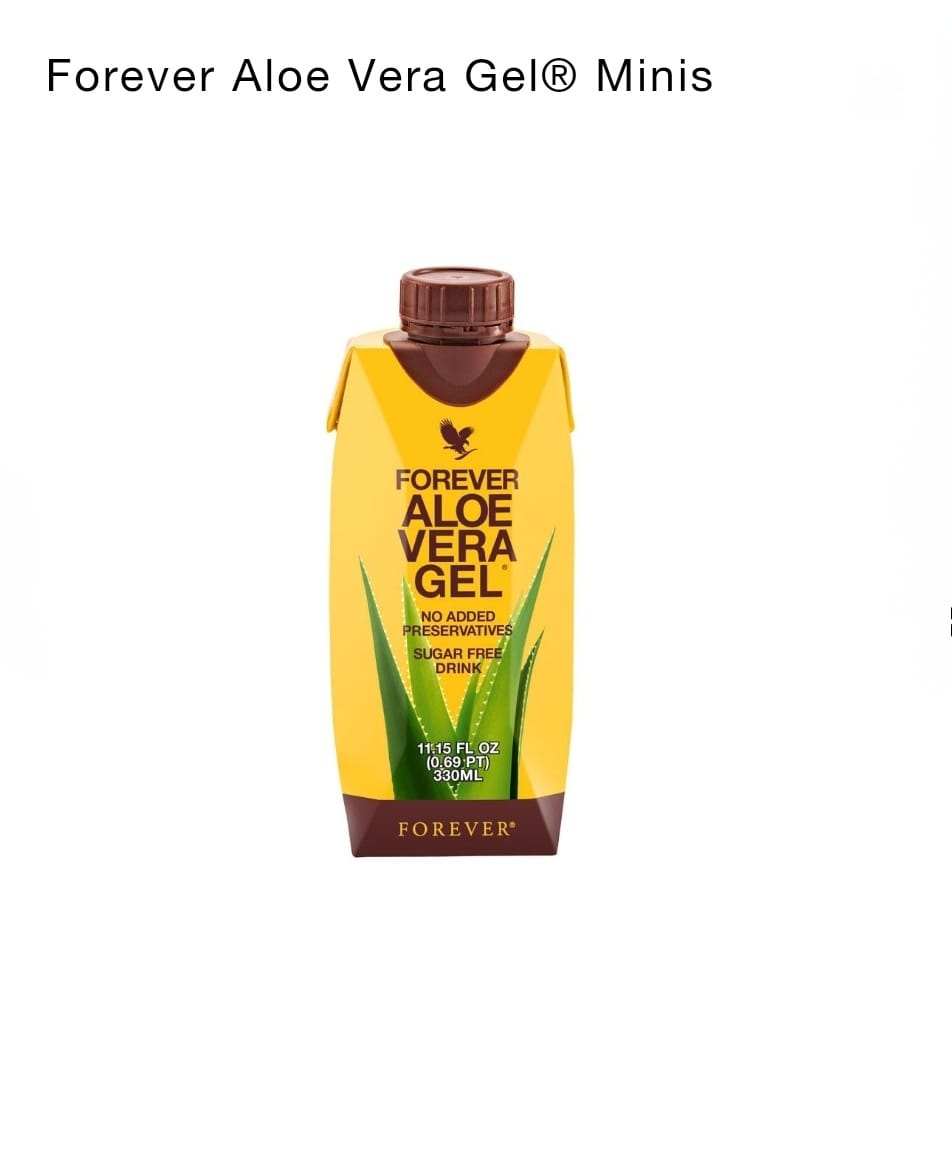 Forever Aloe Vera Gel® Minis Pack of 12-330ml bottles