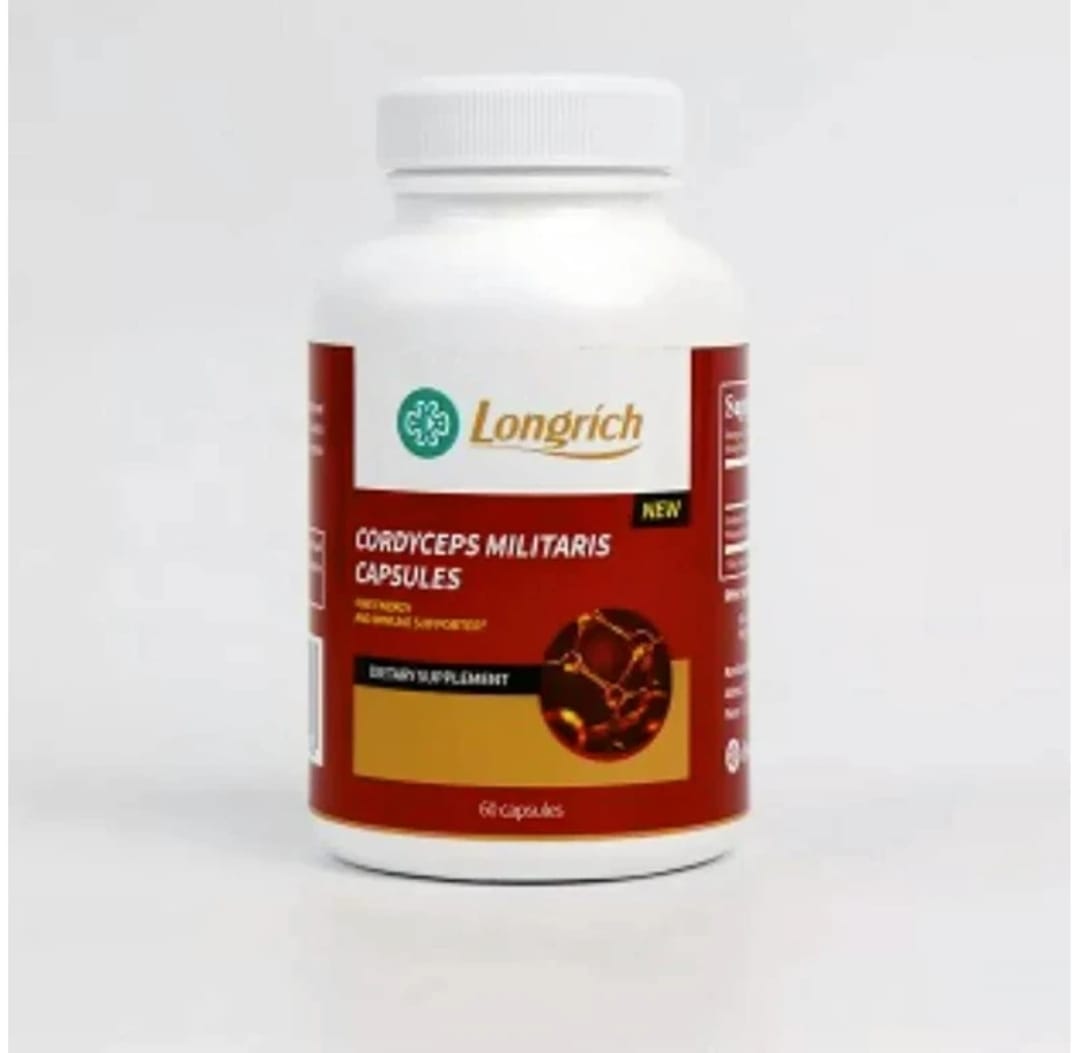 Longrich Cordyceps Militaris Capsule-Boosts Immune System(60 capsules) USA Brand