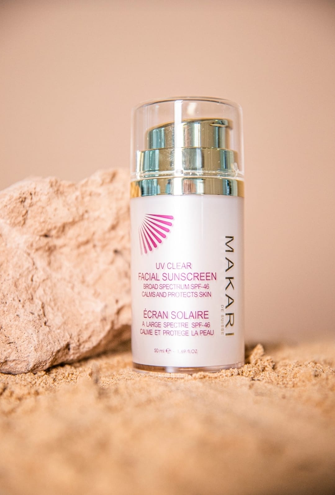 Crème solaire visage Makari UV Clear SPF 46