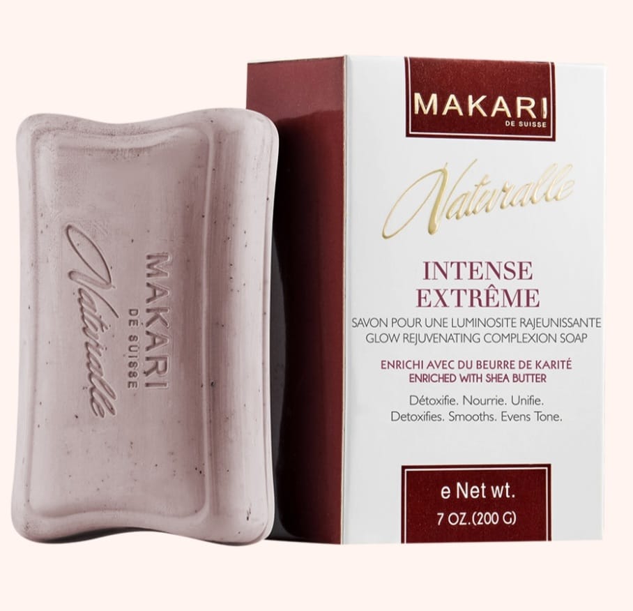 Savon éclaircissant intense Makari Naturalle 7 oz – Exfoliant purifiant
