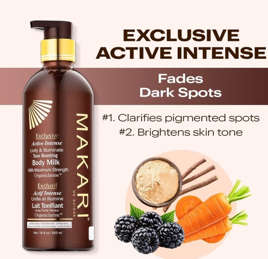 Lait corporel tonifiant exclusif Makari