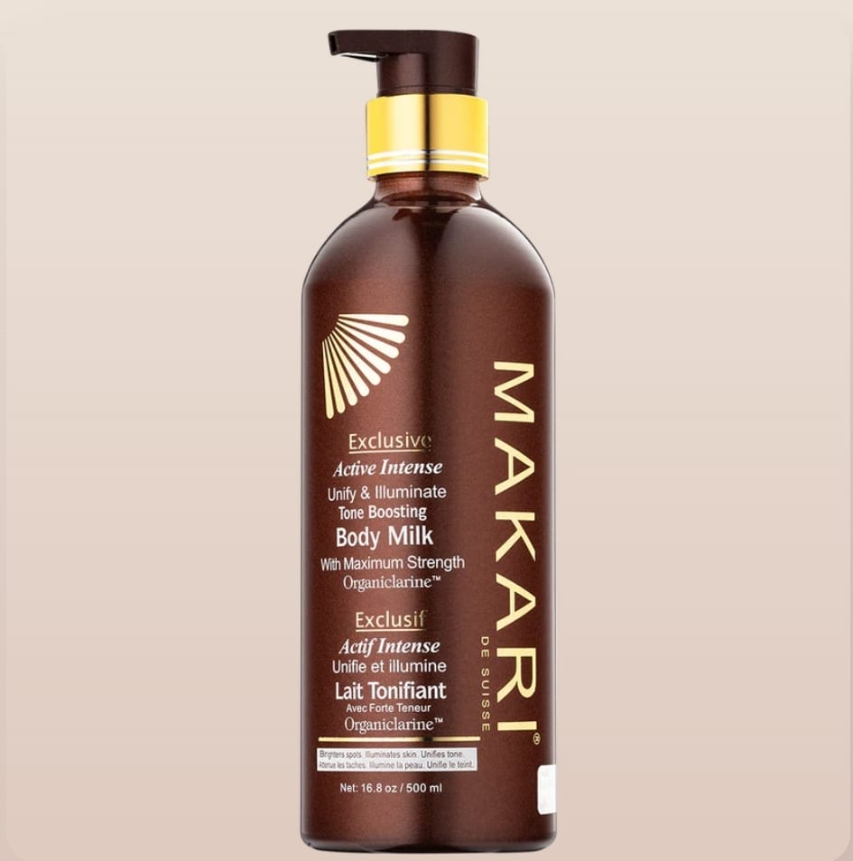 Lait corporel tonifiant exclusif Makari