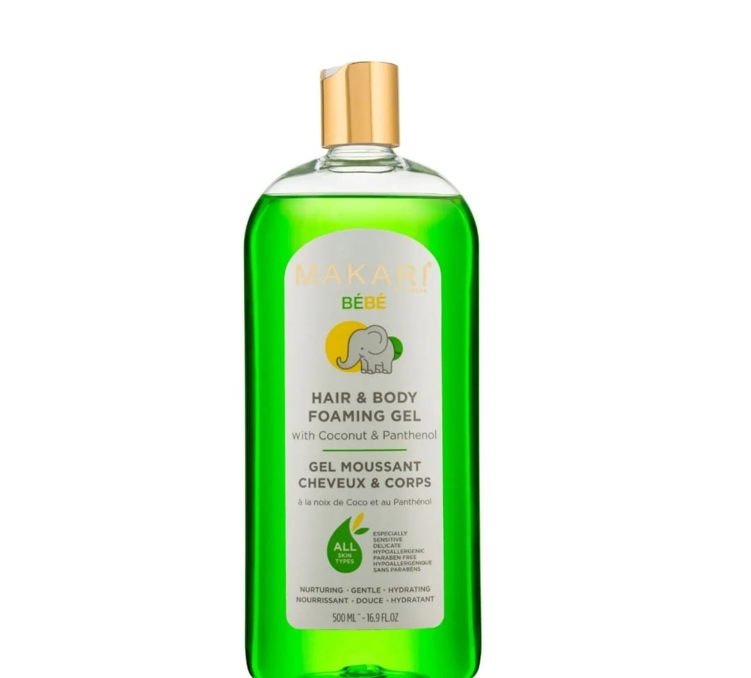 Gel moussant pour cheveux et corps Makari Baby