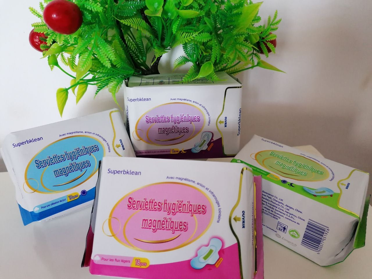 Superbklean Sanitary Pads (4-in-1 Combo Pack)